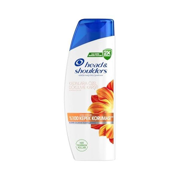Head & Shoulders Kadınlara Özel Dökülme ve Kepek Karşıtı Kafein Etkili 330 ml Şampuan