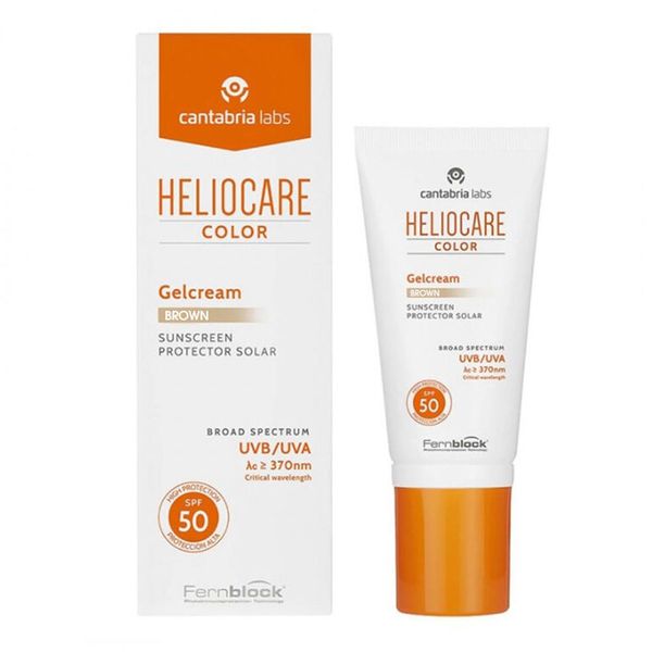 Heliocare 50 ml Brown SPF50 Color Renkli Güneş Koruyucu Jel Krem