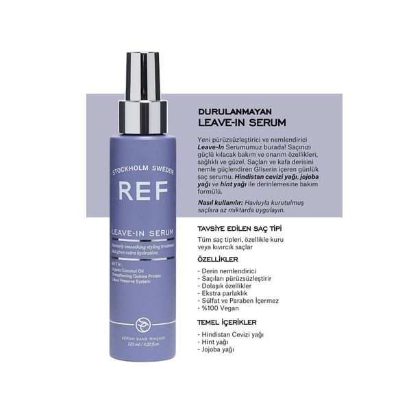 Ref Leave In 125 ML Saç Bakım Serumu