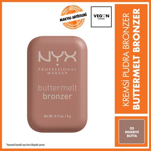 Nyx Professional Makeup Buttermelt 03 Deserve Butta Bronzer