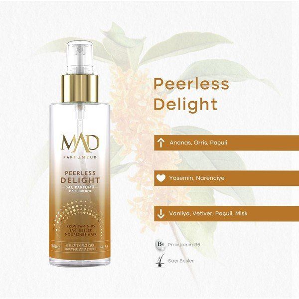 Mad Peerless Delight 160 ml Saç Parfümü