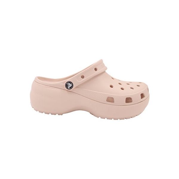 Crocs Classic Platform Clog W 206750-6UR Kadın Pudra Sandalet Terlik