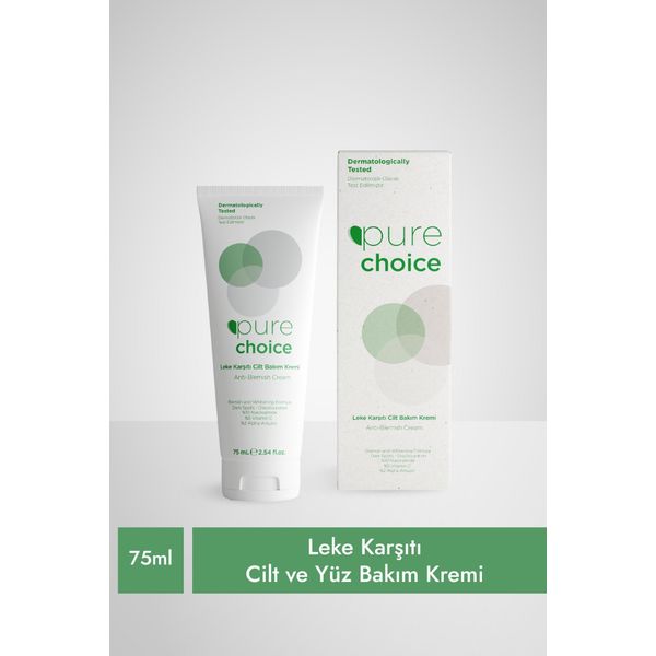 Pure Choice 75 ml Leke Karşıtı Cilt Bakım Kremi
