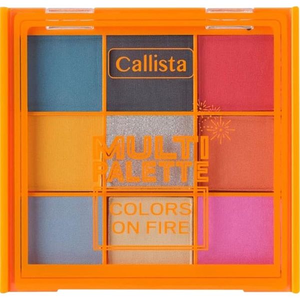 Callista Multi Palette Eyeshadow 101 Colors On Fire Göz Farı Paleti