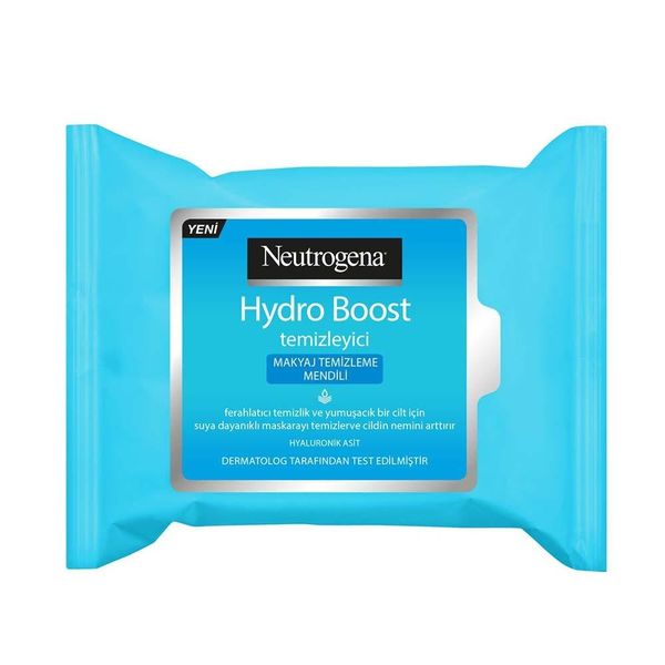 Neutrogena Hydro Boost 25'li Makyaj Temizleme Mendili