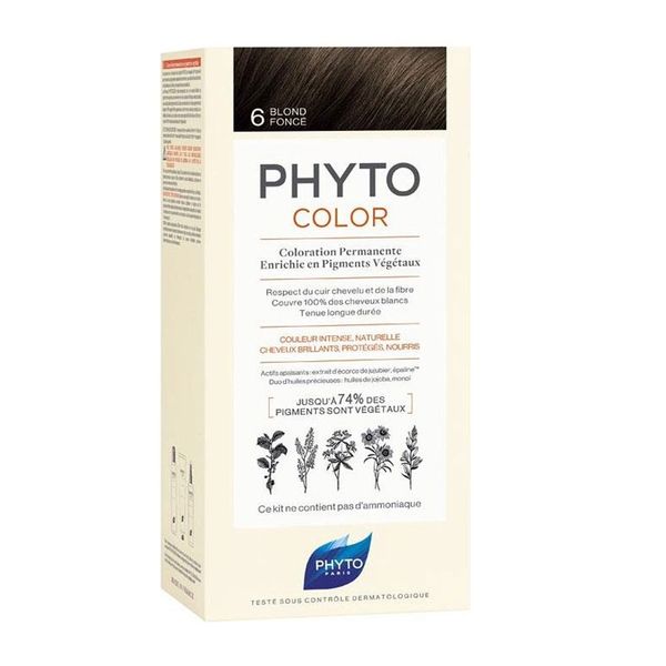 Phyto 6 Koyu Sarı Saç Boyası