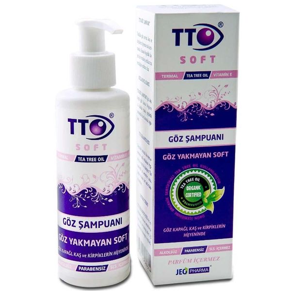 TTO Soft 125 ml Parfüm İçermeyen Parabensiz Göz Şampuanı