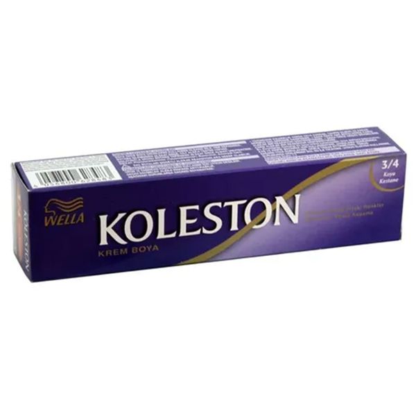 Koleston 3/4 Koyu Kestane Tüp Saç Boyası
