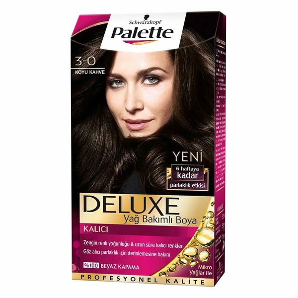 Palette Deluxe Koyu Kahve 3 0 Saç Boyası