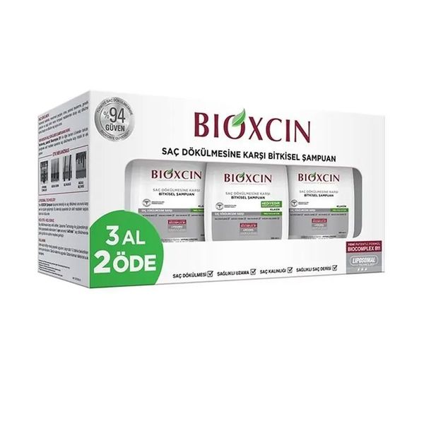 Bioxcin Genesis 300 ml 3 Al 2 Öde Yağlı Saçlar İçin Şampuan