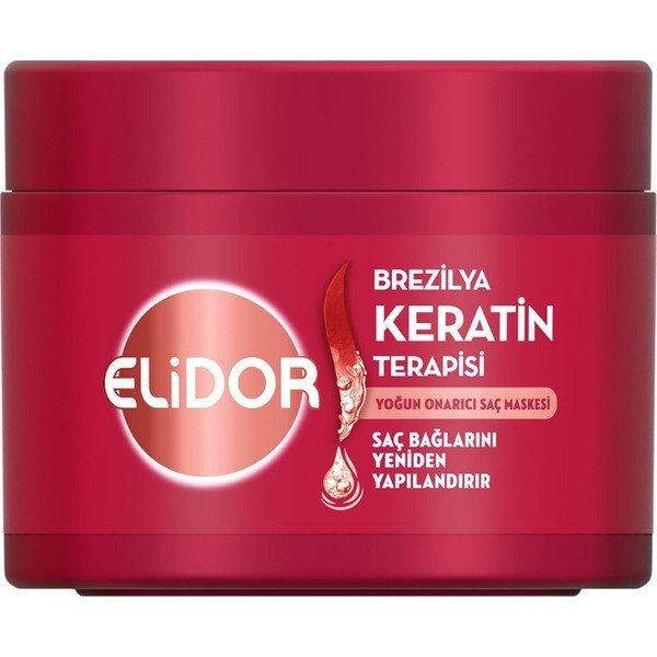 Elidor Brezilya 220 ml Keratin Terapisi Yoğun Onarıcı Saç Maskesi