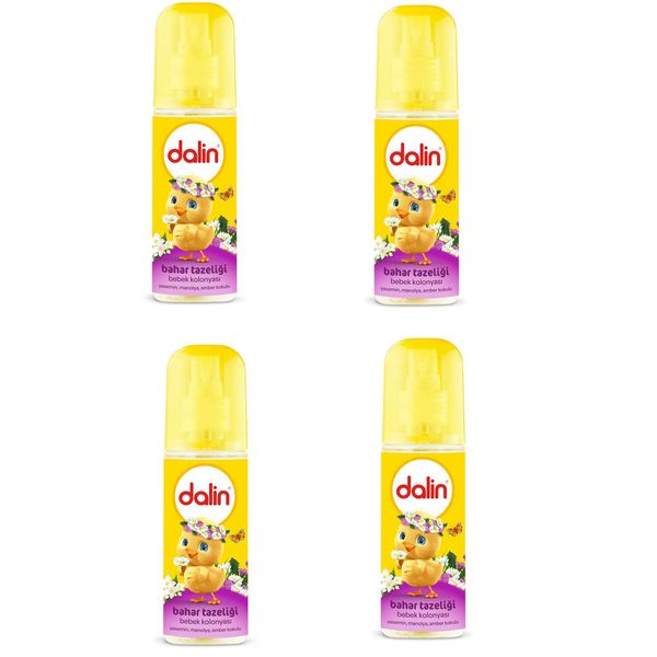 Dalin Bahar Tazeliği 4x150 ml Bebek Kolonyası