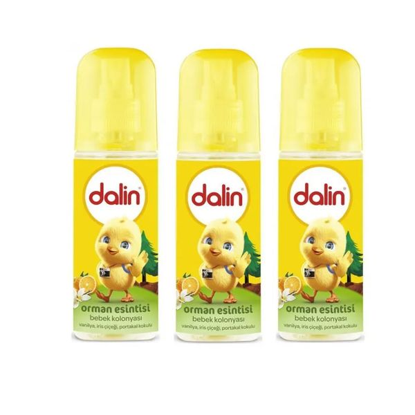 Dalin 3x100 ml Orman Esintisi Bebek Kolonyası