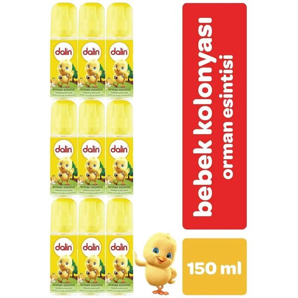 Dalin Orman Esintisi 9x150 ml Sprey Bebek Kolonyası