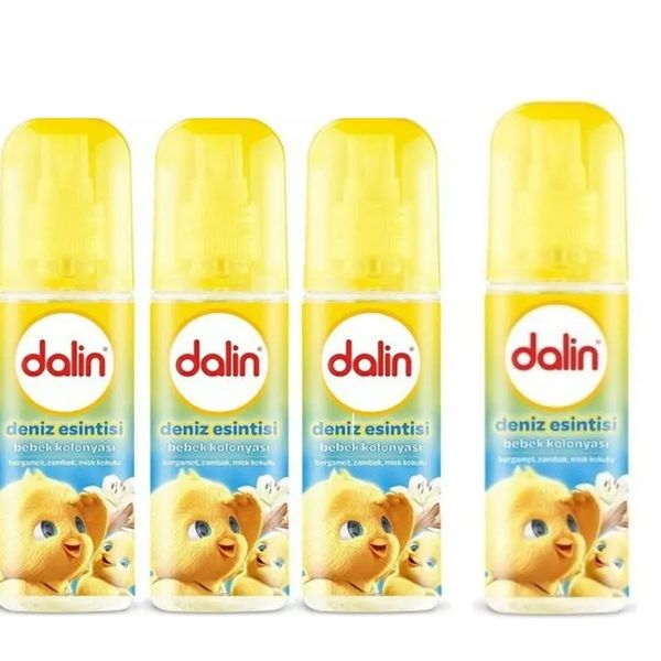 Dalin Deniz Esinti 4x150 ml Bebek Kolonyası