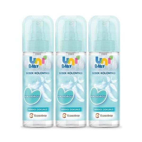 Uni Baby Bebeksi Kokular 3x150 ml Bebek Kolonyası