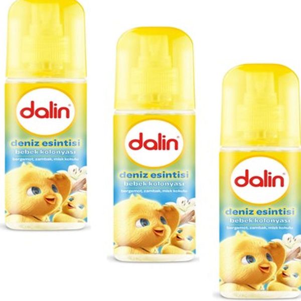 Dalin Deniz Esintisi 3x100 ml Bebek Kolonyası