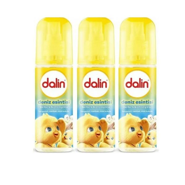 Dalin Deniz Esintisi 3x150 ml Sprey Bebek Kolonyası