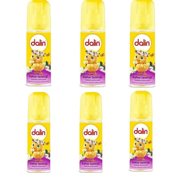 Dalin Bahar Tazeliği 6x100 ml Bebek Kolonyası