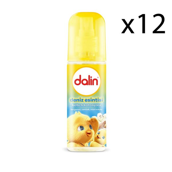 Dalin Deniz Esintisi 12x150 ml Bebek Kolonyası