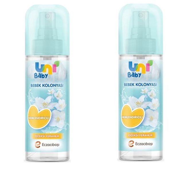 Uni Baby 2x150 ml Çiçeksi Ferahlık Bebek Kolonyası