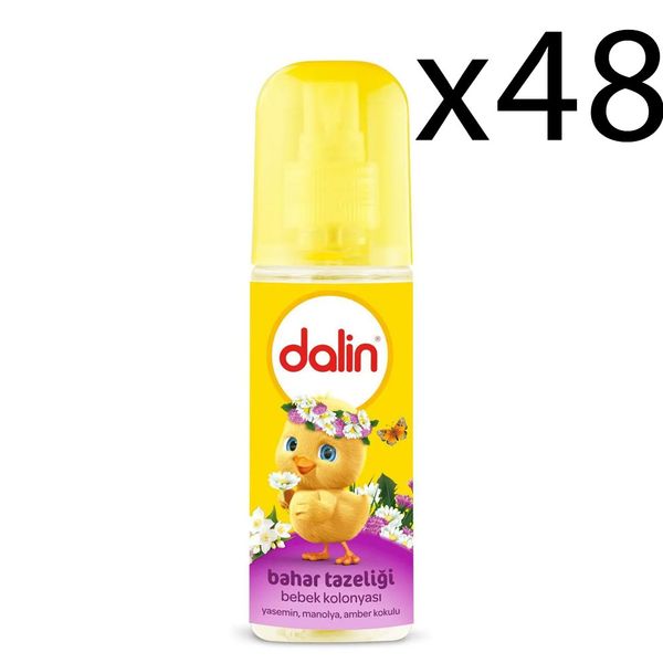 Dalin Bahar Tazeliği 48x150 ml Bebek Kolonyası