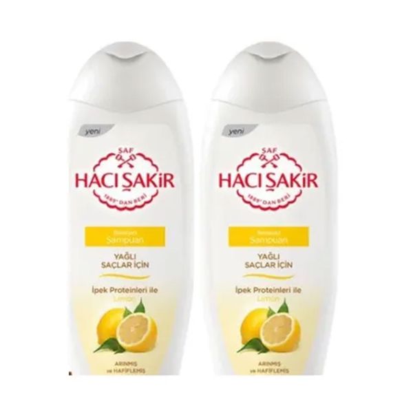 Hacı Şakir Limonlu Yağlı Saçlar 500 ml Şampuan