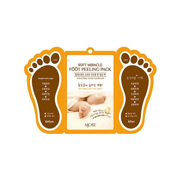 Mjcare Soft Miracle Foot Peeling Pack Mjcare Çorap Tipi Ayak Peeling Maskesi