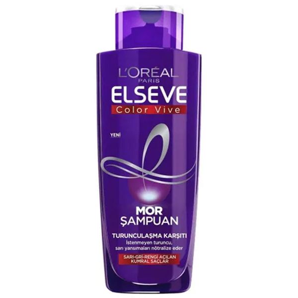 Loreal Paris Elseve Turunculaşma Karşıtı 200 ml Mor Şampuan