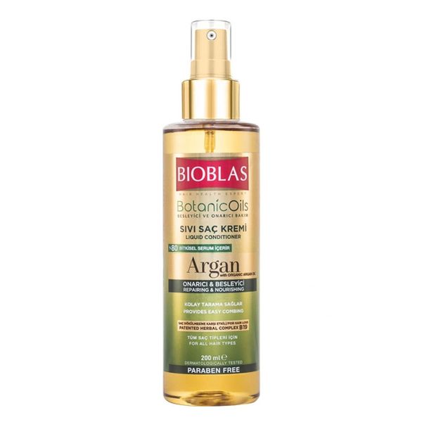 Bioblas Botanic Oils Argan Yağlı Sprey 200 ml Sıvı Saç Kremi