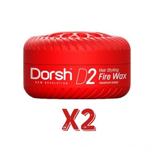 Dorsh Fire D2 2x150 ml Saç Şekillendirici Wax