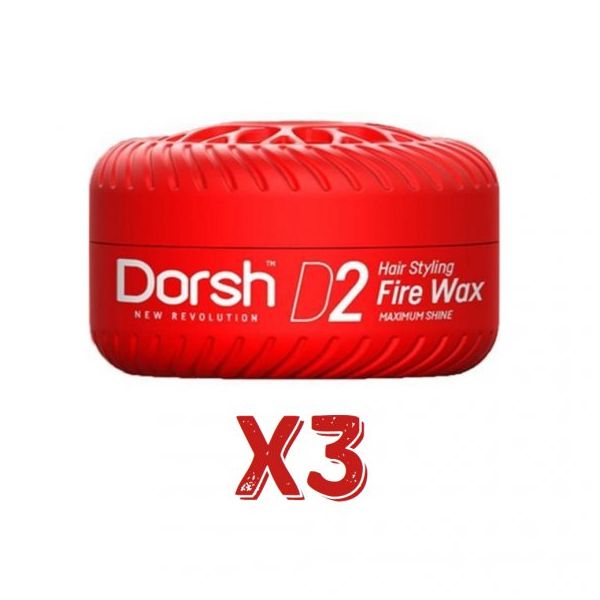 Dorsh Fire D2 3x150 ml Saç Şekillendirici Wax