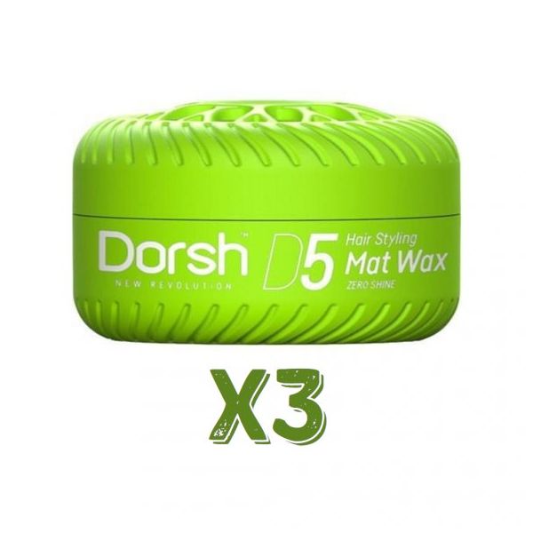 Dorsh Mat D5 3x150 ml Saç Şekillendirici Wax