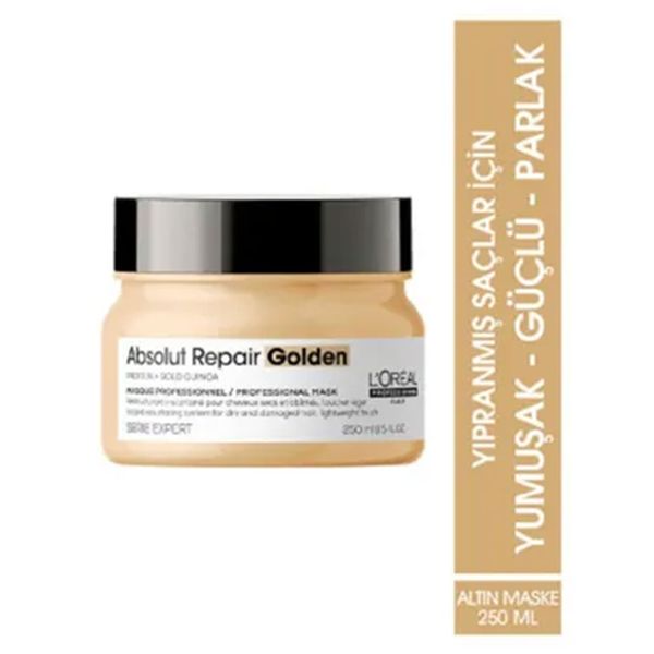 L'Oreal Professionnel 250 ml Expert Absolut Repair Yıpranmış Saçlar İçin Onarıcı Saç Maskesi