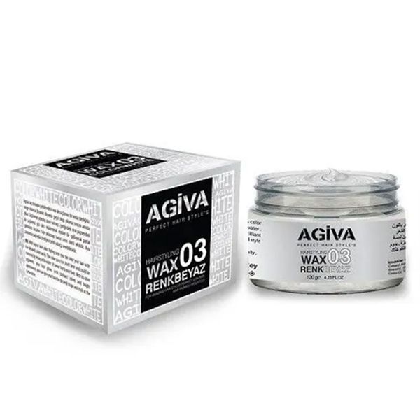Agiva 120 gr Beyaz Renkli Wax