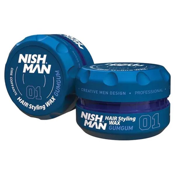 Nıshman 01 Ultra Sert Parlak 150 ml Saç Şekillendirici Wax