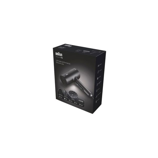 Braun BRHD425E HD 4.2 2100 W Iontec Difüzörlü Siyah Saç Kurutma Makinesi