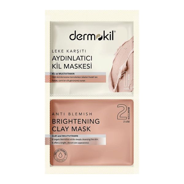 Dermokil 2x7.5 ml Leke Karşıtı Aydınlatıcı Kil Maskesi