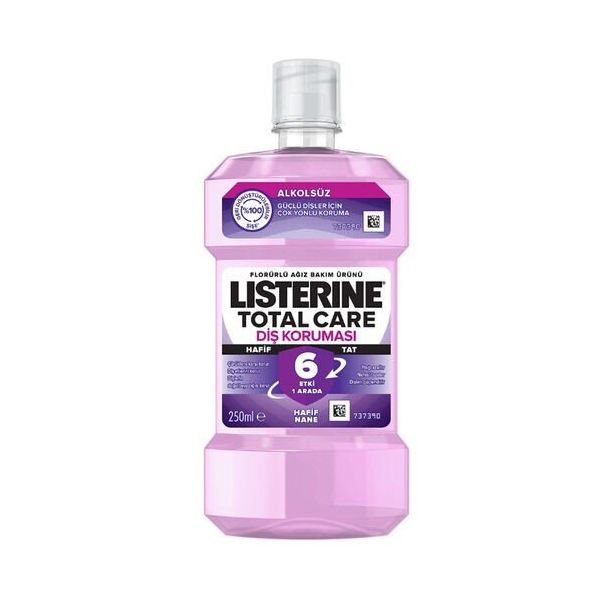 Listerine Total Care 250 ml 6 Etki 1 Arada Alkolsüz Ağız Bakım Suyu