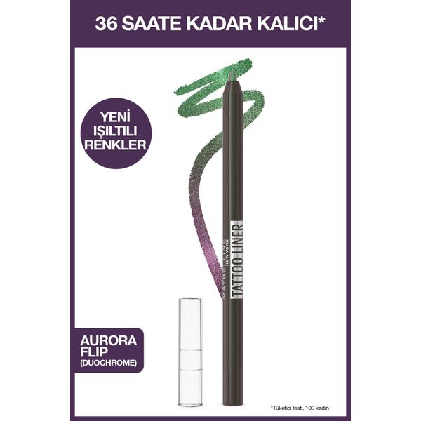 Maybelline New York 823 Aurora Flip Tattoo Liner Jel Göz Kalemi