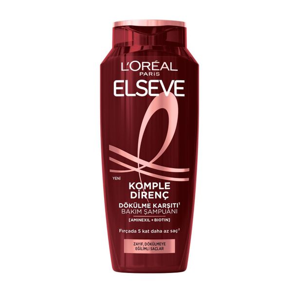 Elseve 300 ML Komple Direnç Dökülme Karşıtı Şampuan