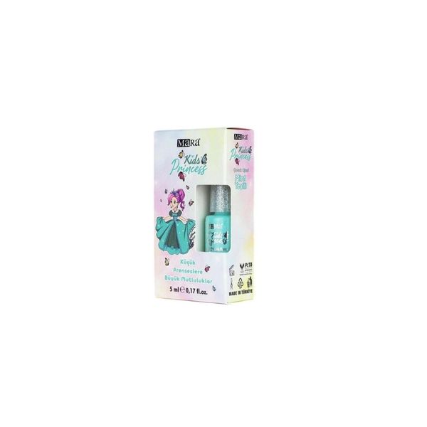 Mara Kids Princess 5 ml Mint Yeşil Çocuk Ojesi