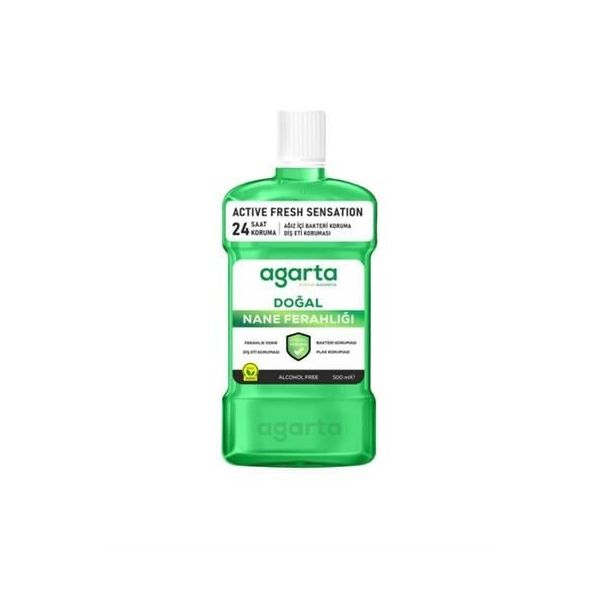 Agarta Nane Ferahlığı Alkolsüz 500 ml Ağız Bakım Suyu