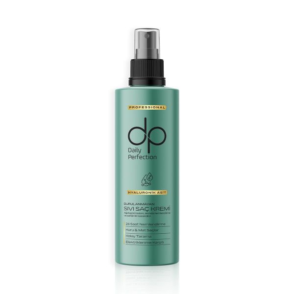 DP Daily Perfection Hyaluronik Asit Durulanmayan 180 ml Sıvı Saç Kremi