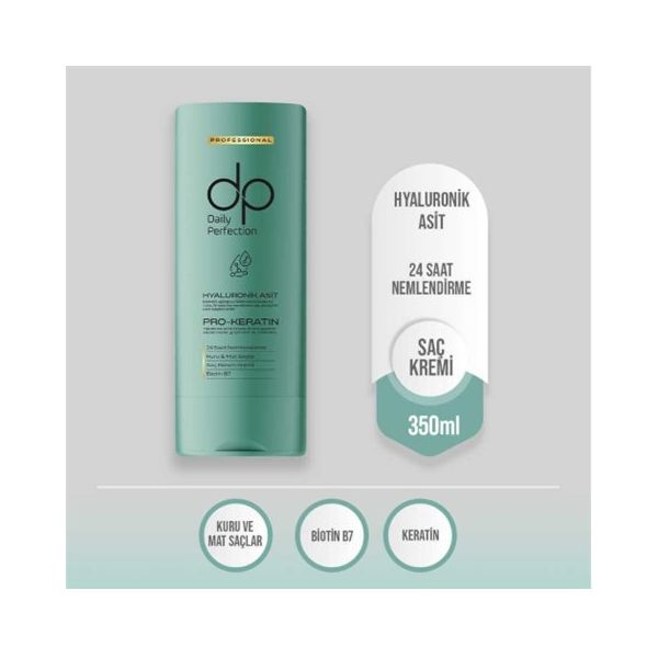 DP Hyaluronik Asit Nemlendirici 350 ml Saç Kremi
