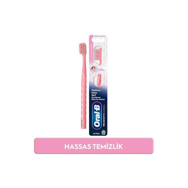 Oral-B Pro-Sensitive Clinical Hassas Temizlik Ekstra Yumuşak Diş Fırçası