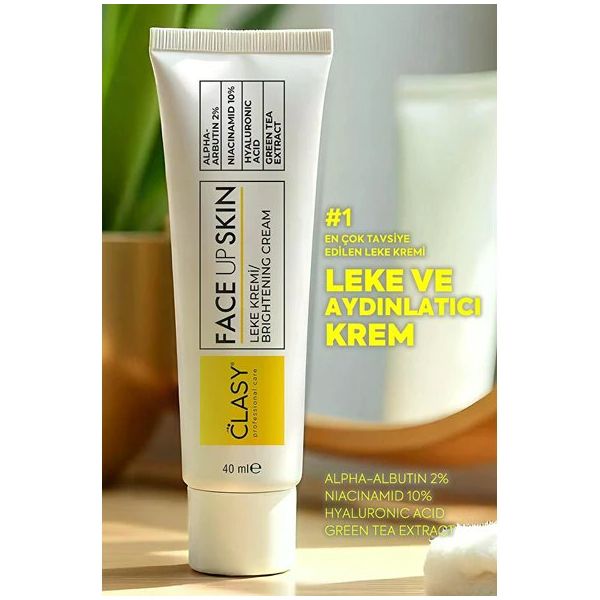 Clasy Care Face Up Skin 40 ml Leke Kremi