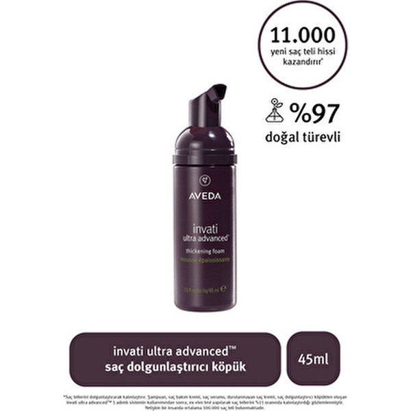Aveda Invati Ultra Advanced 45 ml Saç Dolgunlaştırıcı Köpük