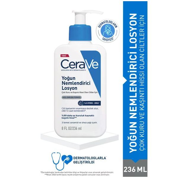 CeraVe Intensive Moisturising Lotion 236 ml Yoğun Nemlendirici Losyon