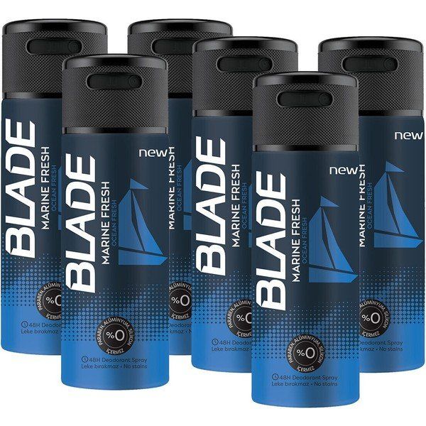 Blade Marine Fresh 6x150 ml Deodorant